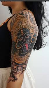 Pin By Barbe On Tatu Kali Tattoo Buddah Sleeve Tattoo Hindu Tattoos