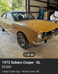 Image result for Herald Yellow 1974 Subaru