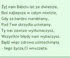 Życzenia dla babci i dziadka. Zyczenia Urodzinowe Dla Babci Learn Polish Words Education