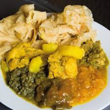 Curry With Buss Up Shut Are A Trini Staple Photo Courtesy Foodie Nation Tt In 2020 Food Trinidad Recipes Vegan Soul Food Go bust a shot now doja! food trinidad recipes vegan soul food