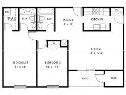 Designed for compact but flexible living. 2 Bedroom 2 Bath House Plans Under 1000 Sq Ft Small House Floor Plans 2 Bedroom House Plans Cottage Floor Plans