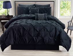Best 10 extra large king comforter sets.1. 8 Piece Rochelle Pinched Pleat Black Comforter Set King Buy Online In Botswana At Botswana Desertcart Com Productid 106331724