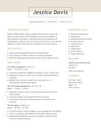 From the logo to use of shapes and lines, his strong uses of. Jobhero Fashion Resume Examples