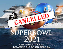 Cancelled 2021 Superbowl Cruise You Pack I Plan
