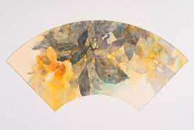 中村愛水彩画作品 仏桑花 colorful art painting art