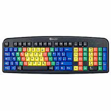 Tastatur beleuchtet vergleich & tests 2020 und die aktuelle tastatur beleuchtet empfehlung auf strawpoll.de. Lerntastatur Usb Ubungs Tastatur Mit Farbkodierung Fur 10 Fingersystem Ebay