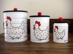 Latas Decoradas Para La Cocina
