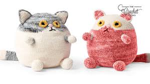 Pattern and instructions are all in english language with u.s. Crochet Fat Cat Stuffies Pattern The Crochet Crowd