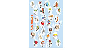 The english alphabet consists of 26 letters: Sail Away 1 Alphabet Poster Jenny Dooley Virginia Evans Amazon De Books