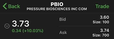 Pbio Was A Move Call We Made Grateful To Otc