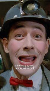 I'm having a party–and you're invited!" Pee-wee as Himself reveals the man  behind the bowtie. Now streaming
