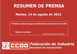 Incluye festivos locales, autonómicos y nacionales. Publicacion Federacion De Industria Ccoo