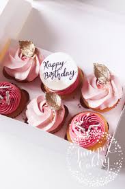Find & download free graphic resources for birthday cupcake. Blush Birthday Cupcakes Juniper Cakery Cakes And Sweet Treats