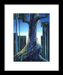 Eyvind Earle transportive Green Forest