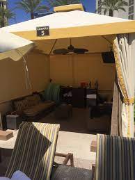 View From The Cabana Picture Of Mgm Grand Las Vegas Tripadvisor