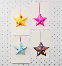 This is a really quick and easy project and would be a good craft for anyone. Diy Origami Paper Star Cards Kids Can Make