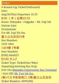 Shinjuku Tokyo To Mt Fuji 5th Station Bus Photos Climbing Mt Fuji From Tokyo Hiking Japan Flashpacking Japan