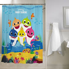 Try our dedicated shopping experience. Baby Shark Kids Bathroom Decorative Fabric Shower Curtain 72 X 72 Walmart Com Walmart Com