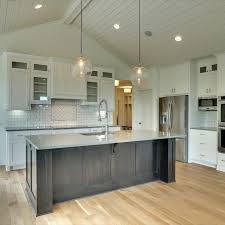 Your guest can watch the flat screen tv while you whip up a delicious bbq. Hanson Builders Custom Design Kitchen Farmhouse Kitchen Design Vaulted Kitchen Kitchen Remodel Small
