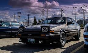 Initial d manga styled car poster print 1st edition deja vu running in the 90s ae86 trueno wall art fanart decor anime digital illustration. Wiki Toyota Corolla Ae86 Wallpaper Hd Pic Data Src Toyota Ae86 2048x1248 Wallpaper Teahub Io
