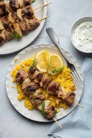 If 'teri' means 'shine,' and 'yaki' refers to grilling, then these chicken skewers are the poster children for teriyaki. Grilled Lamb Kabobs Mediterranean Marinade Feelgoodfoodie