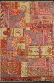 Khotan Patchwork Rug Afrikanische Muster Teppich Stoff Teppich
