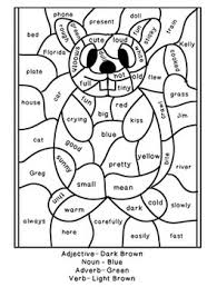 While we talk concerning christmas parts of speech worksheets, scroll down to see some related pictures to give you more ideas. Parts Of Speech Color By Word Answers Included By Melissa Mazur