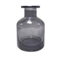 150ml/5oz Grey Boston Round Glass Diffuser Bottles Aroma Bottles Diffusers  Vase Fragrance Accessories Use for DIY Replacement Reed Diffuser Sets Craft  ...
