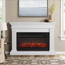 Commercial accounts · reviews & videos · financing available Beau Electric Fireplace In White By Real Flame Walmart Com Walmart Com