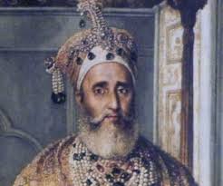 last Mughal emperor Bahadur Shah Zafar ...