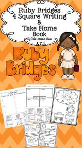 This activity will provide a visual means to help students better understand all of the events that have. Ruby Bridges 4 Square Writing Prompts Take Home Book For Kindergarten 1st And 2nd Grade 4 Square W Ruby Bridges Kindergarten Books Kindergarten Worksheets