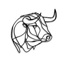 Les Signatures Animalieres De Tes Ted La Regalerie Dessin Taureau Tatouages De Taureaux Animaux Geometrique