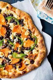Sweet Potato Black Bean And Goat Cheese Pizza Recipe Recipe Goat Cheese Pizza Recipes Goat Cheese Pizza Goat Cheese