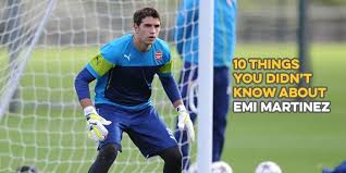 Arsenal goalie, emiliano martinez is currently having some vacation time with family and friends. 10 Things You Didn T Know About Emi Martinez Arseblog News The Arsenal News Site
