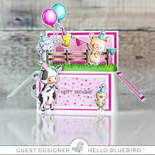 Handles it differently than amex. Hello Bluebird Stamps Party On The Farm Box Card