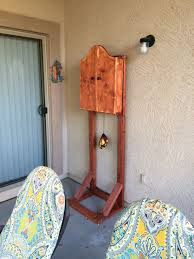 Dart Board Cabinet Stand Dart Board Cabinet Dart Board Diy Outdoor Furniture