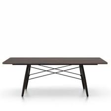 A reintroduction of a 1949 design, this coffee table features a wood dowel base and a choice of square or rectangular tops, available in a variety of practical materials. Buy Vitra Eames Coffee Table By Charles Ray Eames 1949 The Biggest Stock In Europe Of Design Furniture