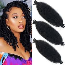 Amazon.com: Marley Twist 編織頭髮生薑Marley 頭髮女款預先分離彈性非洲麻花頭髮12 英吋(約30.5 公分) 3  件組350 捲纏繞頭髮適用於柔軟髮質: