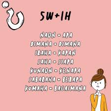 Maybe you would like to learn more about one of these? 5w 1h Bahasa Sunda Masnurul
