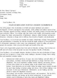 An asterisk* indicates that the question is mandatory. Letter To Governor Format Sample Nigeria Resource Hub