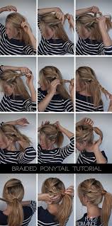 Waterfall braid with curls can make your dream of a simple yet stunning hairstyle come through. Easy Braided Ponytail Hairstyle How To Hair Romance