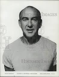 1968 Press Photo Philadelphia 76ers Jack Ramsay, Basketball