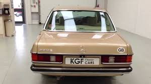 A Classic Mercedes Benz W123 230e With A Complete History File From New Sold