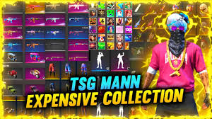 July 24 at 4:38 am ·. Free Fire Tsg Mann Op Collection In Free Fire Worth 5 Lakhs Rs Id 2nd Elite Tsgarmy Youtube