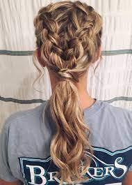 Prom Updo Low Pony Fallhairstylesforlonghair Low Ponytail Hairstyles Cute Prom Hairstyles Cheerleading Hairstyles