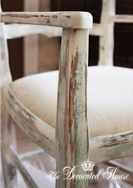 French Chair Chalk Paint Distressed And Provence Chalk Paint Painted Furniture Wood Chair Makeover