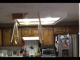 How To Remove Fluorescent Ceiling Light Box Diy Outdoor Kitchen Fluorescent Kitchen Lights Ceiling Lights