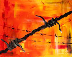 Homeadvisor's barb wire fence guide provides average prices by foot or roll of wire, including types like razor and concertina fencing. Don T Fence Me In Painting By Deborah Lewitt