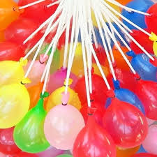 اشتري عدد 100 بالونات مياه مع عصا للنفخ في 60 ثانية من Happy Baby Balloons توصيل Taw9eel Com
