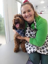 This salon is amazing, located conveniently and really cute inside. Happy Tails Dog Grooming Dog Friendly Groomer